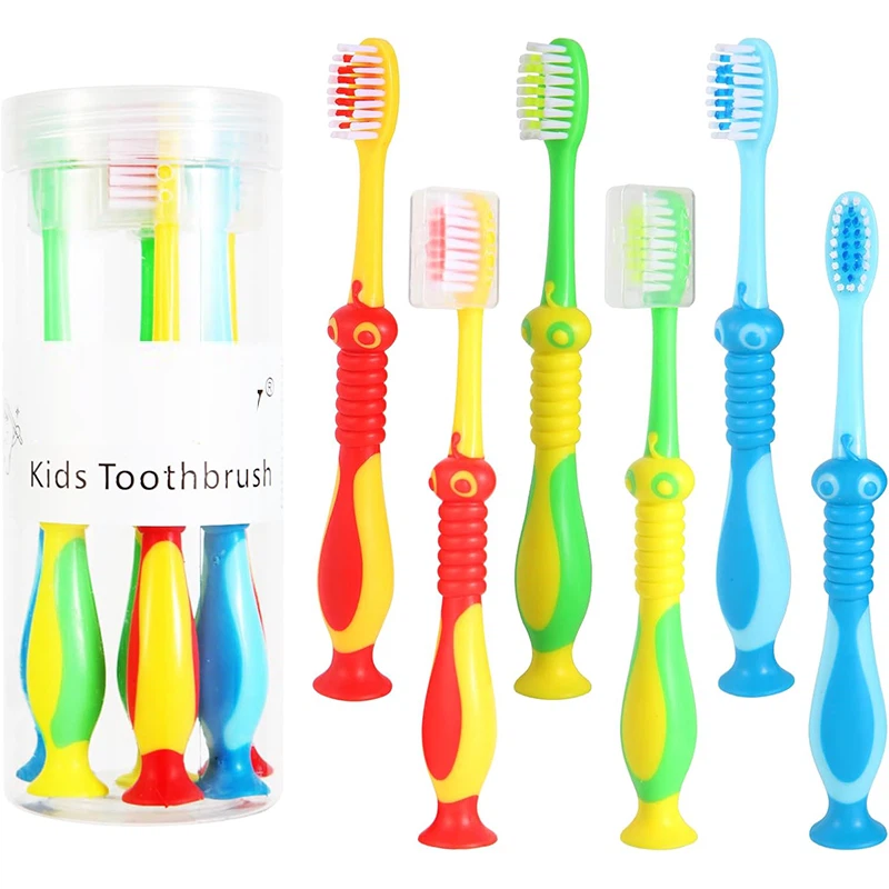 Kids Toothbrush With Suction Cup